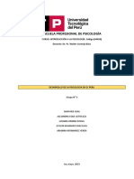 Desarollo de La Psicolgia en El Peru