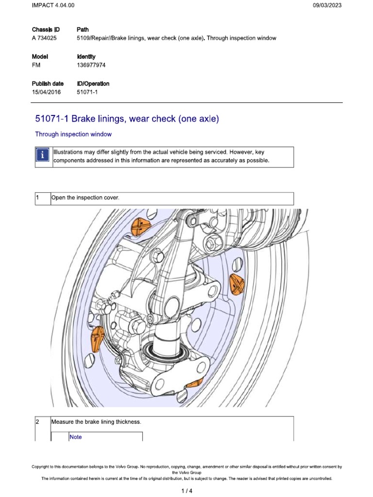 Lining Wear Volvo | PDF