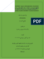 Takhrij Hadith - Kertas Kerja PDF
