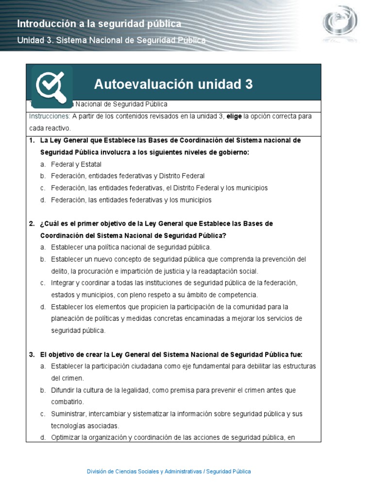 Ley del Sistema Nacional de Seguridad Pública | PDF | Valores | Federación