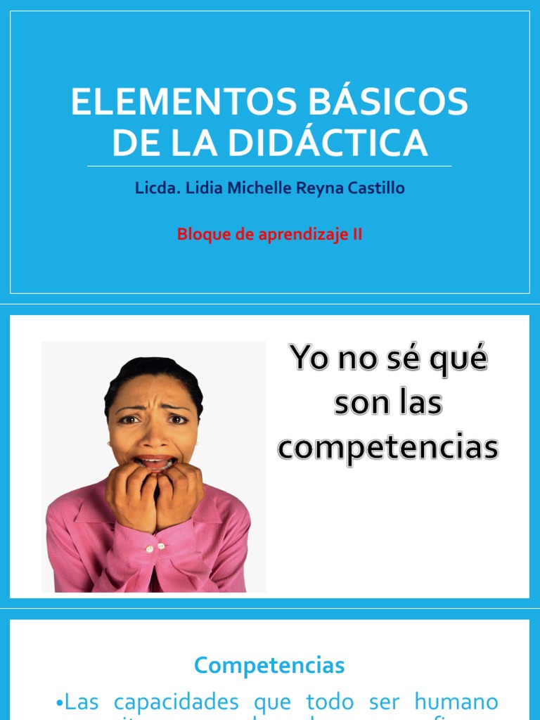 Elementos Clave de la Didáctica | PDF | Enseñando | Aprendizaje