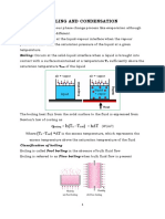 BOILING AND CONDENSATION - Notes