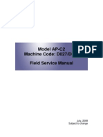 Ricoh MPC5000 Manual Service