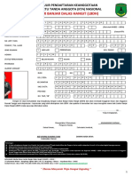 Input Data Form Kta Mada-Lbdh HST