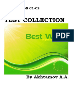 Akhtamov A.A. - Destination C1-C2, Test Collection