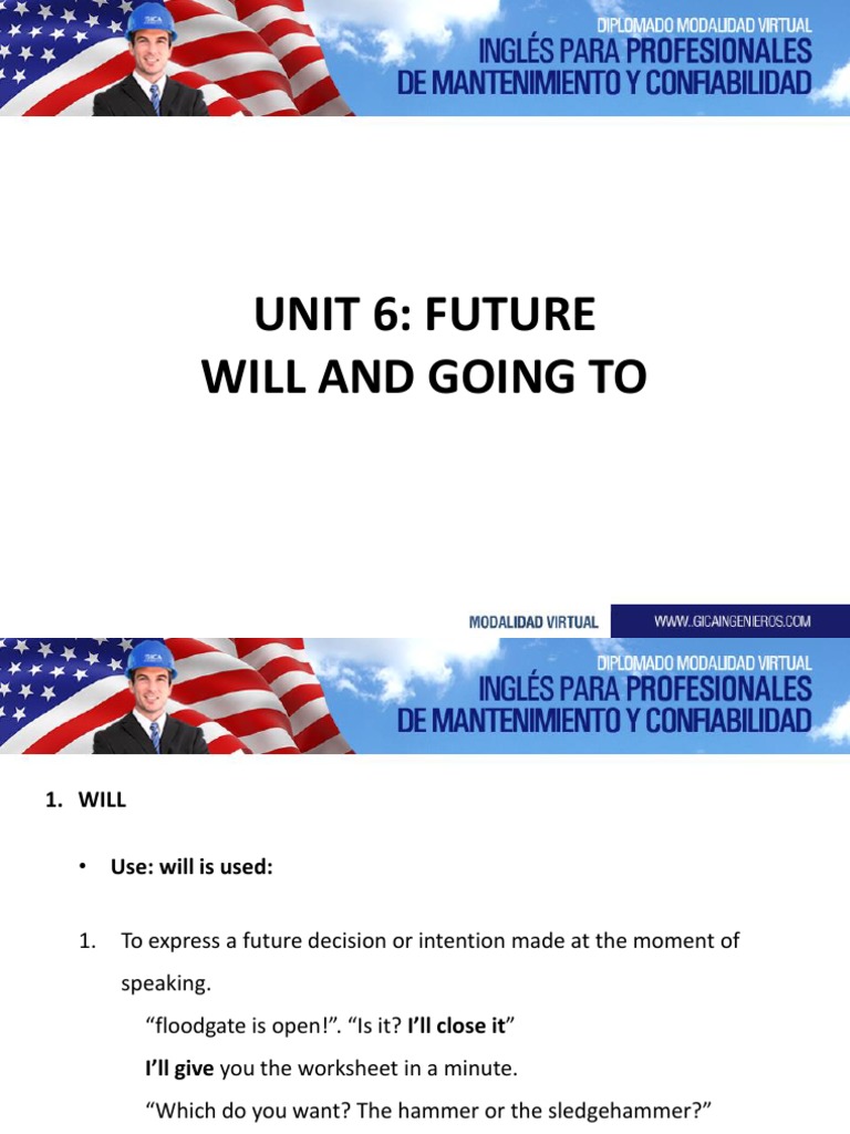 Grammar Future Will And Going To Pdf Audit Linguistics