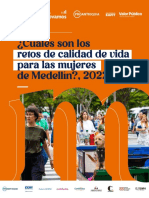 MCV Informe de Calidad de Vida de Las Mujeres de Medellín, 2022