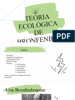 Teoria Ecológica de Bronfenbrenner