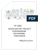 Bio Final - Prajith Class 12..