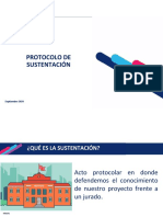 Protocolo Sustentación