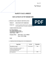 MSDS Metafuron 20 WP