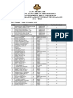 Daftar Hadir