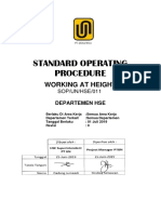 Sop-Hse-011-Working at Height