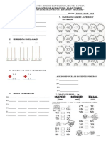 Evaluacion de Matematicas