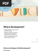 Lesson 1 - What Is Child Developmentt