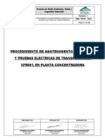 Pets Cma 03 Pruebas y Mantenimiento Preventivo de Transformador Antamina PDF