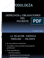 Derechos y Obligaciones - Podologia