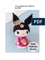 Kuromi Llaveros Amigurumi Munecas Patrones Gratis PDF