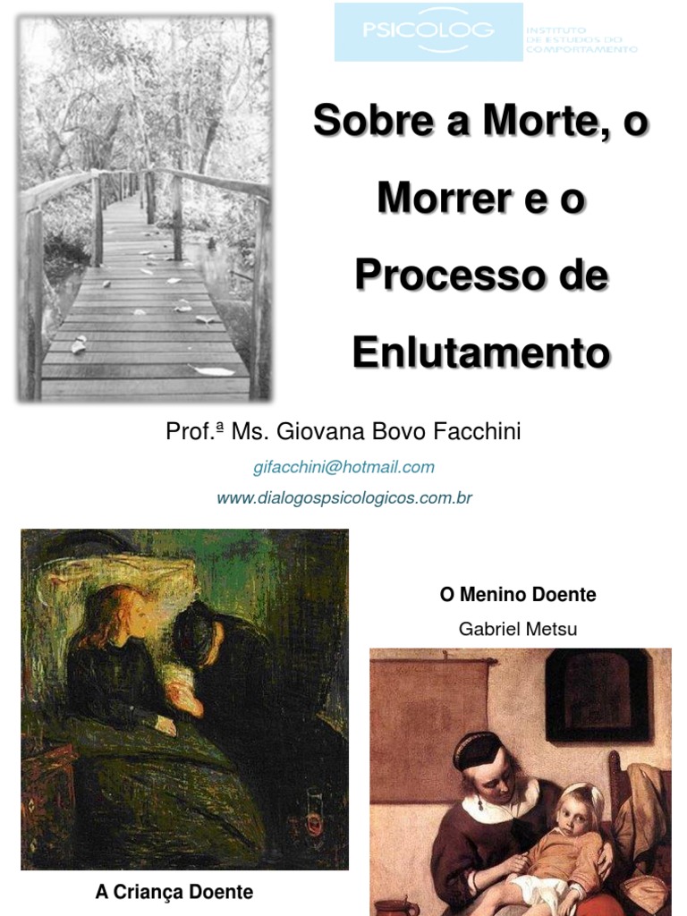 Sobre a morte o morrer e o processo de enlutamento | PDF | Morte ...