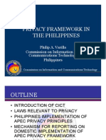 Privacy Framework in The Philippines