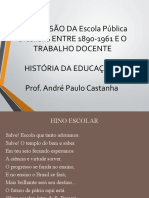 A Escola Pública Brasileira No Brasil 1890-1961