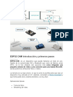 ESP32 CAM Introducción y Primeros Pasos