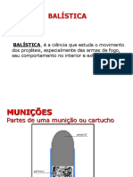 BALISTICA e MUNICOES