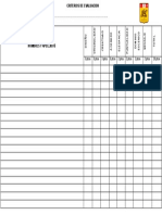 Criterios de Evaluacion Ecomoda