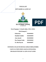 Makalah Linguistik Sintaksis