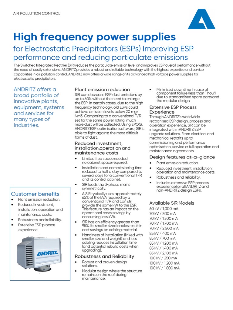 SIR Technology for Enhanced ESP Performance | PDF | Technology ...
