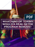 What Kind of Toxins Would A Real Detox Program Remove
