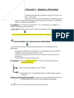 Resumen Parcial 1 E y Soc