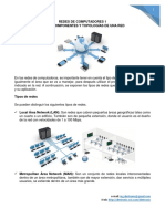 Ing: Dmtron X: Redes de Computadores 1 Tipos, Componentes Y Topologías de Una Red