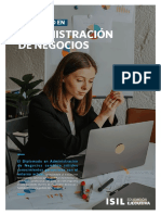 D Administracion de Negocios