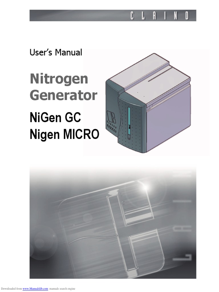 NiGen GC & MICRO User Manual | PDF | Electrical Connector | Menu ...