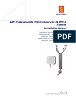2 Gill Wind Sensor Installation Manual 170144O