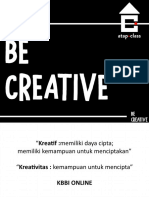 Atap Class - Be Creative