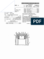 Oxygen Gas Cartridge, US5100014, Nippon Tansan Gas Co LTD