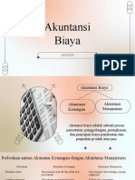 Akuntansi Biaya