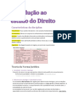 Introdução Ao Estudo Do Direito Caderno