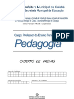 Edital de provas para professor