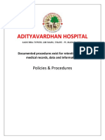 Adityavardhan Hospital: Policies & Procedures