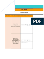 Matriz de Redacción de Párrafos de Tesis y Argumentos - Plantilla y Ejemplo