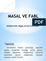 Masal Ve Fabl