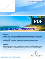 Deluxe Vacations - Company Profile