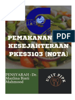 Pemakanan Dan Kesihatan Pkes3103 (Buku Nota)