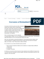 Corrosion of Embedded Metals