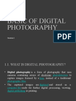 Session 1 - Basic of Digital Photography