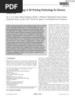 0894 - Advanced Materials - 2022 - Saadi - Direct Ink Writing A 3d Printing Technology For Diverse Materials