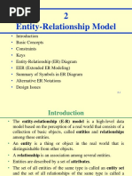 2.entity Relationship Model